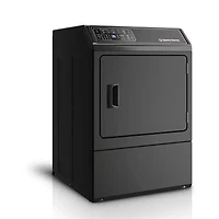 7.0 Cu. Ft. Capacity Black Front Load Electric Dryer with Steam