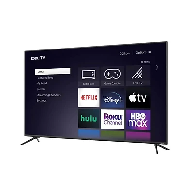 70 inch 4K UHD Roku Smart TV OPEN BAR 
