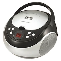 Portable CD Player with AM/FM Stereo Radio - Black - OPEN BOX