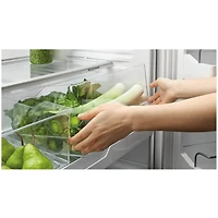 13.5 Cu. Ft. Stainless Steel Bottom-Freezer Counter-Depth Refrigerator 