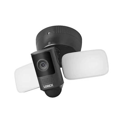 1440p Wired Floodlight Indoor/Outdoor Security Camera - OPEN BOX