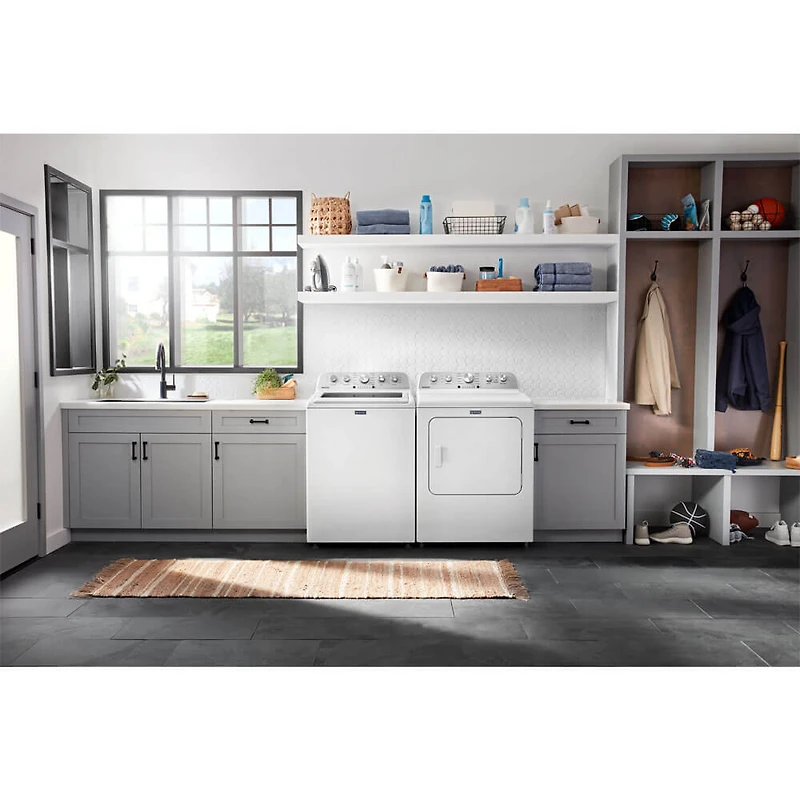 4.8 Cu. Ft. White High Efficiency Top Load Washer