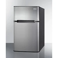 3.2 Cu. Ft. Stainless Steel Compact Refrigerator