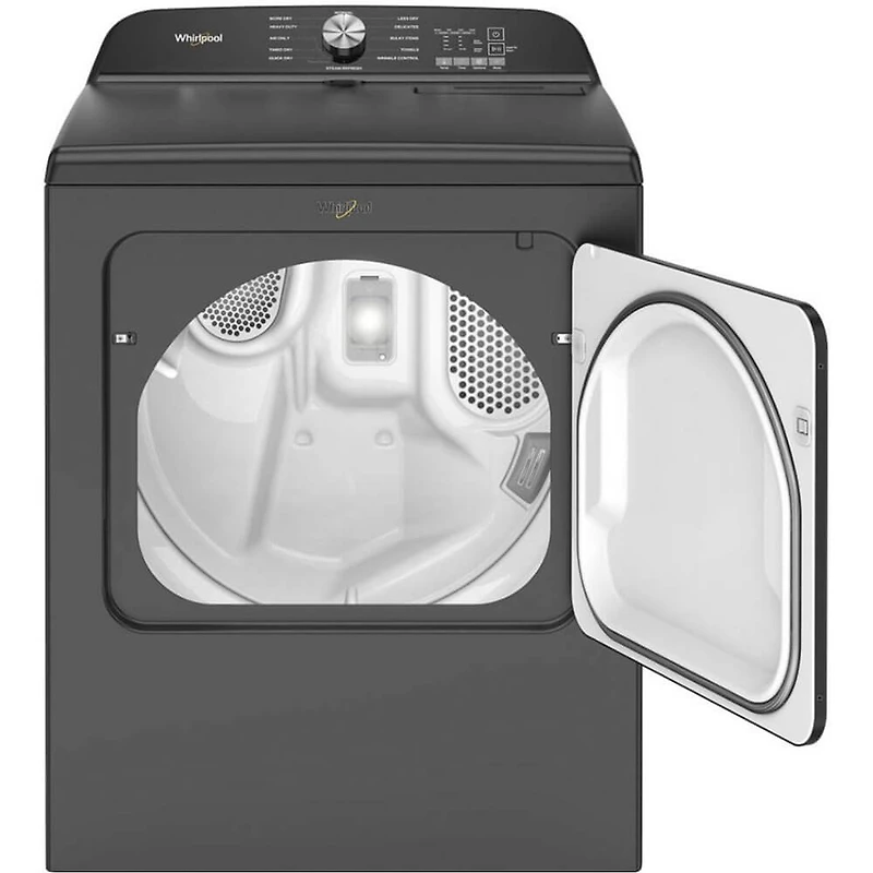 7.0 Cu. Ft. Volcano Black Top Load High Efficiency Electric Dryer