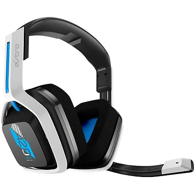 A20 Gen 2 Wireless Gaming Headset for PS5, PS4, PC - White/Blue