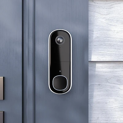 Smart Video Doorbell (Battery, White)