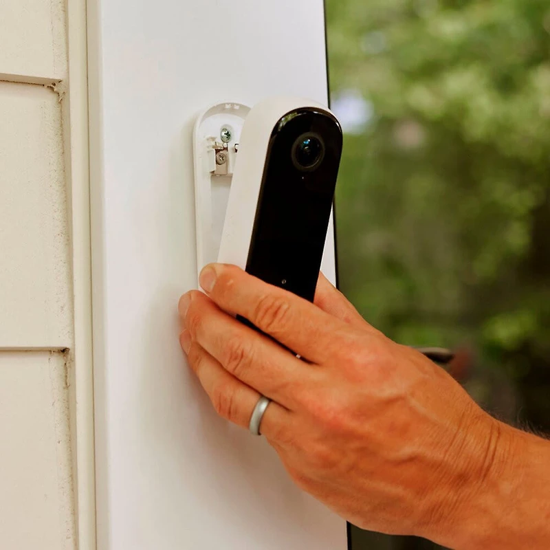 Smart Video Doorbell (Battery, White)