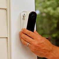 Smart Video Doorbell (Battery, White)