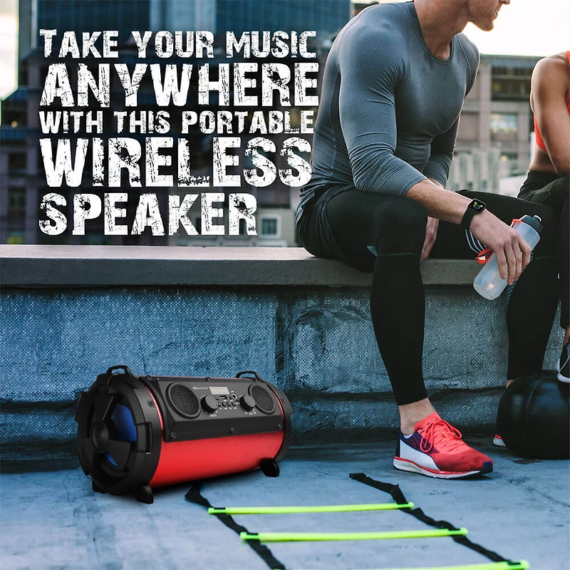 Wireless Bluetooth Speaker - Red