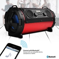 Wireless Bluetooth Speaker - Red