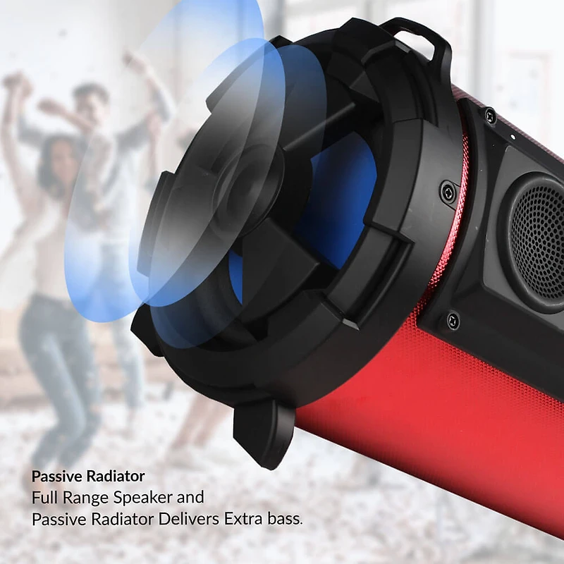 Wireless Bluetooth Speaker - Red