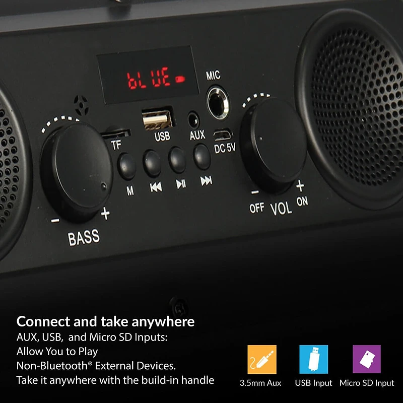 Wireless Bluetooth Speaker - Red