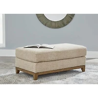 Parklynn Fabric Ottoman - OPEN BOX - OPEN BOX