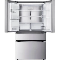 28.6 Cu. Ft. Stainless Steel 4-Door French Door Smart Refrigerator - OPEN BOX
