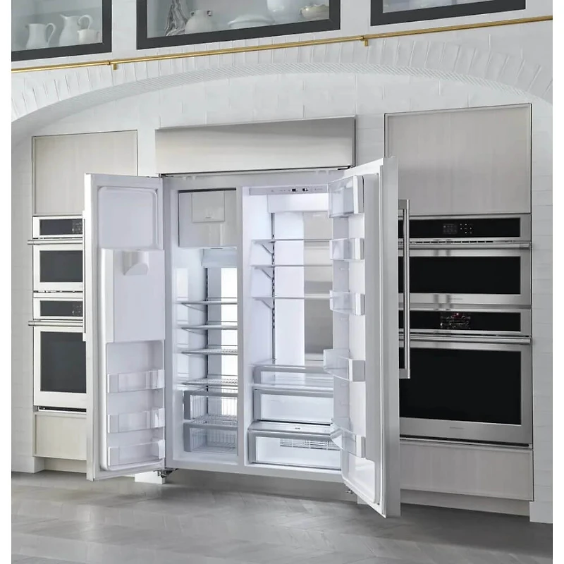 Cu. Ft. Panel Ready Counter Depth Side-by-Side Smart Refrigerator