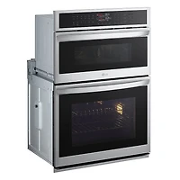 30 inch Stainless Steel Electric Convection Wall Oven and Microwave Combination