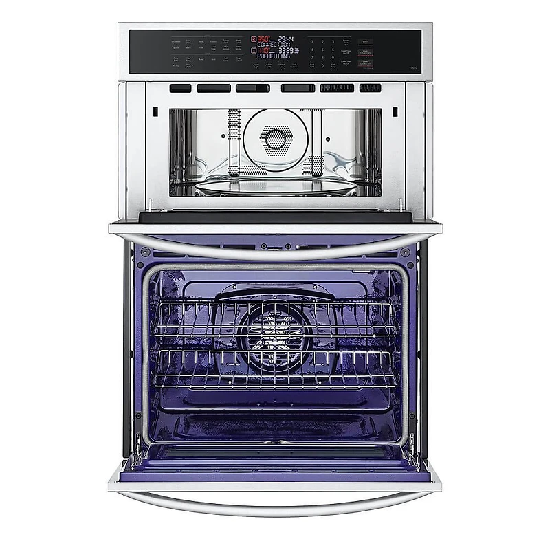30 inch Stainless Steel Electric Convection Wall Oven and Microwave Combination