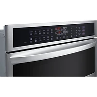 30 inch Stainless Steel Electric Wall Oven and Microwave