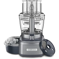 Elemental 13-Cup Stainless Steel Food Processor with Dicing - Factory Certified Refurbished