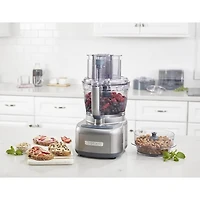 Elemental 13-Cup Stainless Steel Food Processor with Dicing - Factory Certified Refurbished