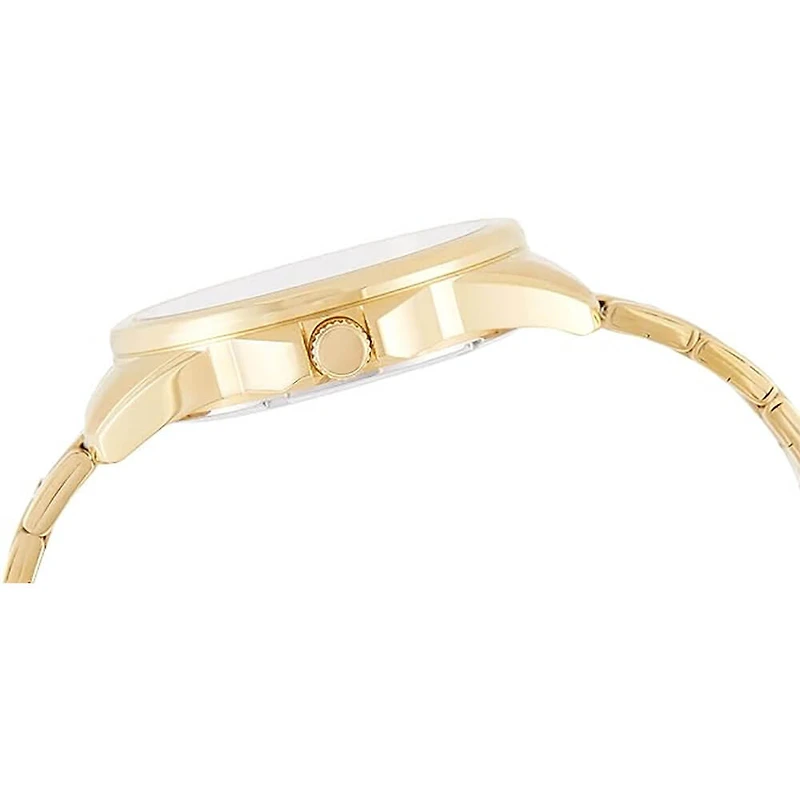 Quartz Mens Watch - Gold/Black Dial