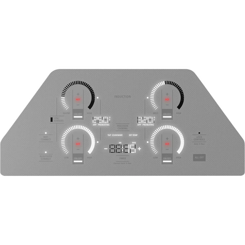 30 inch Silver Built-In Electric Cooktop