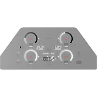 30 inch Silver Built-In Electric Cooktop