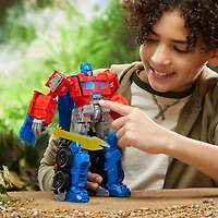 10 inch Transformers Rise of the Beasts Beast-Mode Optimus Prime Action Figure