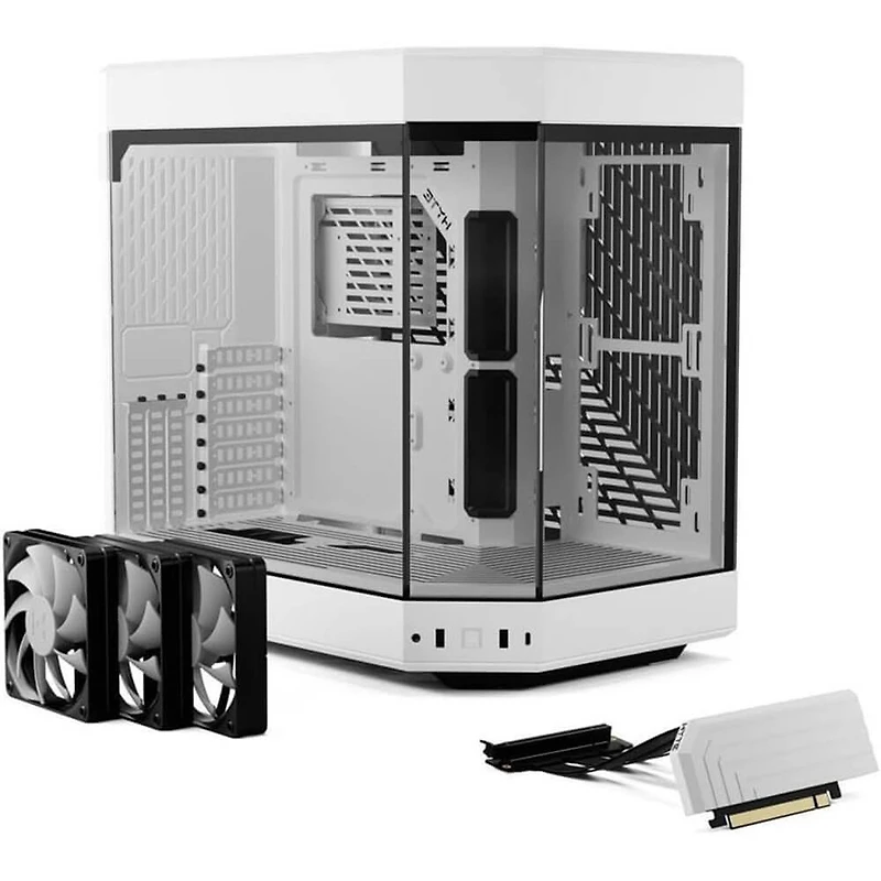 Y60 Mid-Tower Case - Snow White
