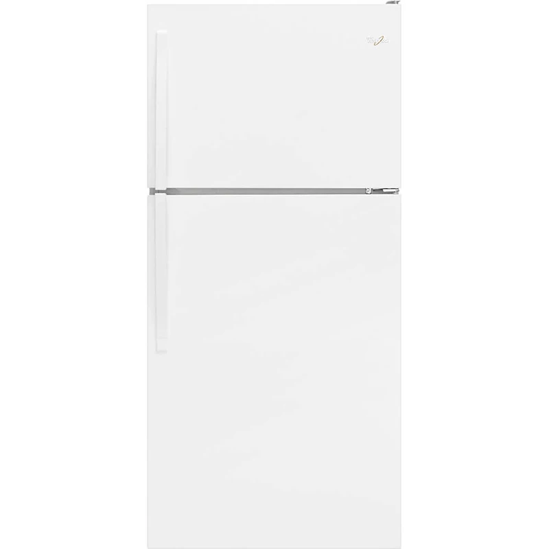 4 Pc. White Top Freezer Kitchen Package