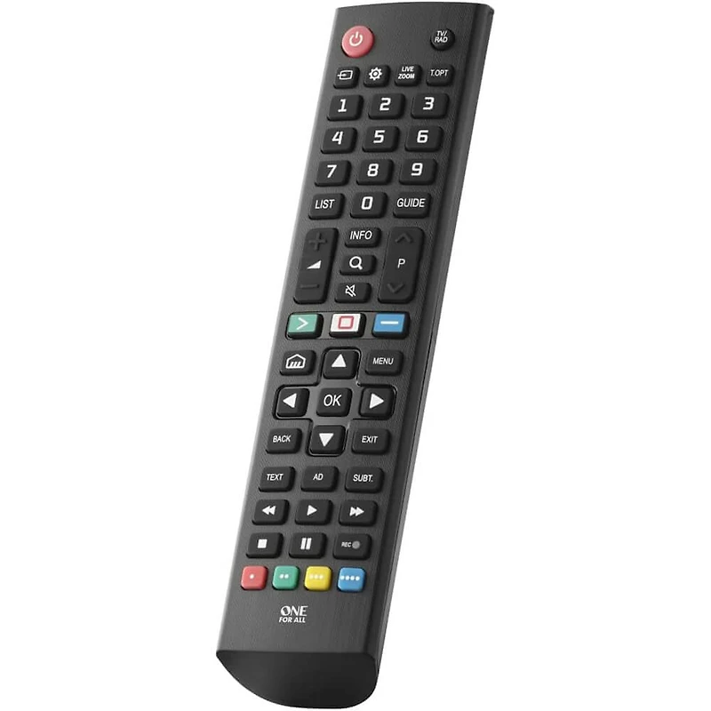 Universal Remote Control for All LG Televisions - Black