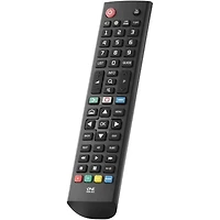 Universal Remote Control for All LG Televisions - Black