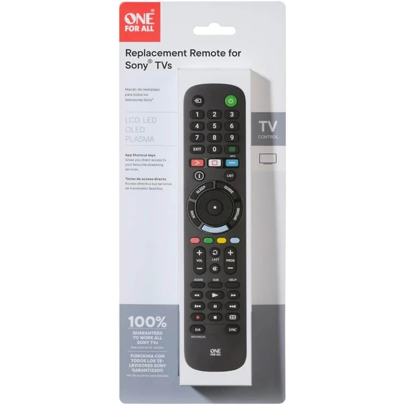 Universal Remote Control for All Sony Televisions