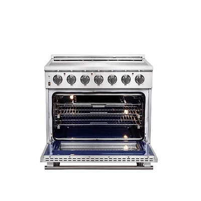 5.36 Cu. Ft. Stainless Steel Freestanding Electric Range