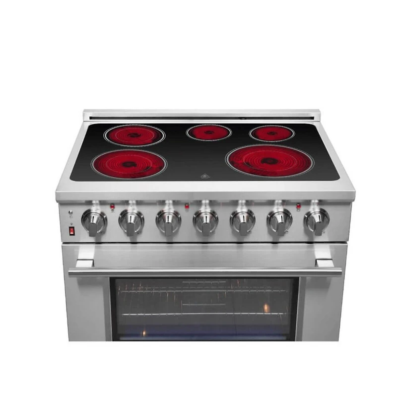 5.36 Cu. Ft. Stainless Steel Freestanding Electric Range