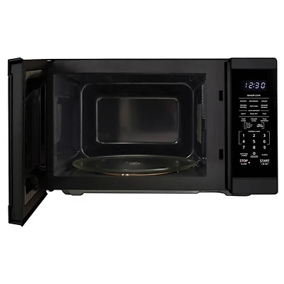 1.4 Cu. Ft. Black Countertop Microwave Oven