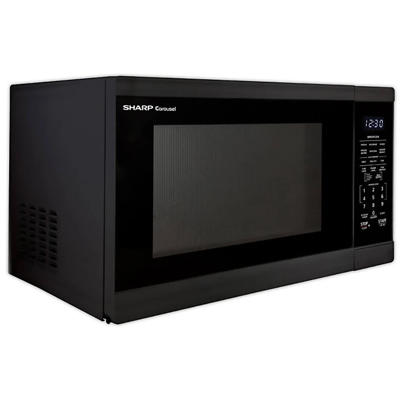 1.4 Cu. Ft. Black Countertop Microwave Oven