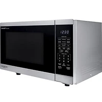 1.4 Cu. Ft. Black Mirror Countertop Microwave Oven