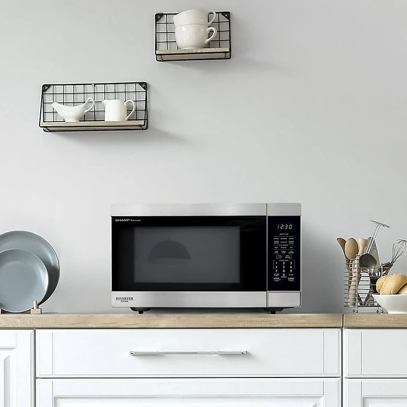 2.2 Cu. Ft. Stainless Steel Countertop Microwave