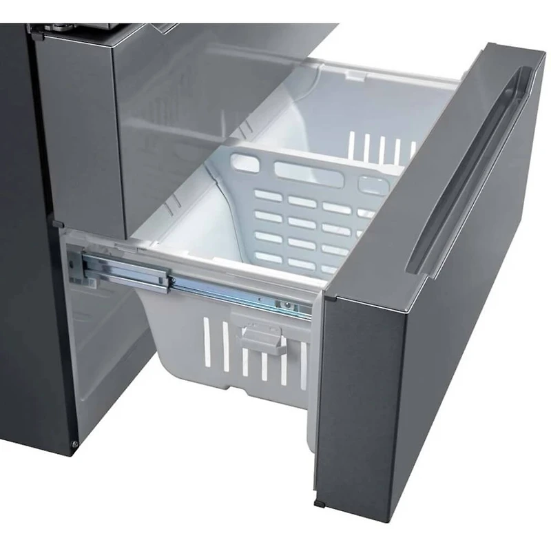 22.5 Cu. Ft. Stainless Steel Counter-Depth 4-Door French Door Refrigerator