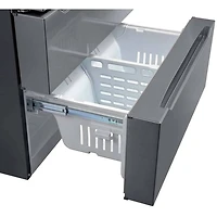 22.5 Cu. Ft. Stainless Steel Counter-Depth 4-Door French Door Refrigerator
