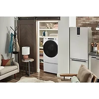 4.5 Cu. Ft. White Front Load All-In-One Washer/Dryer Combo