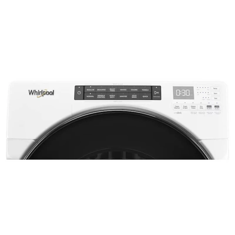 4.5 Cu. Ft. White Front Load All-In-One Washer/Dryer Combo