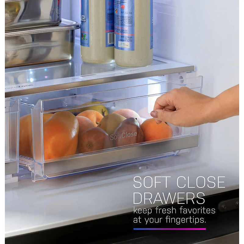 28.7 Cu. Ft. Stainless Steel 4-Door French Door Refrigerator