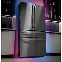 28.7 Cu. Ft. Stainless Steel 4-Door French Door Refrigerator