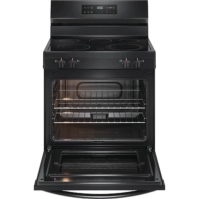 5.3 Cu. Ft. Black Freestanding Electric Range