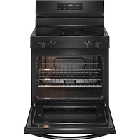 5.3 Cu. Ft. Black Freestanding Electric Range
