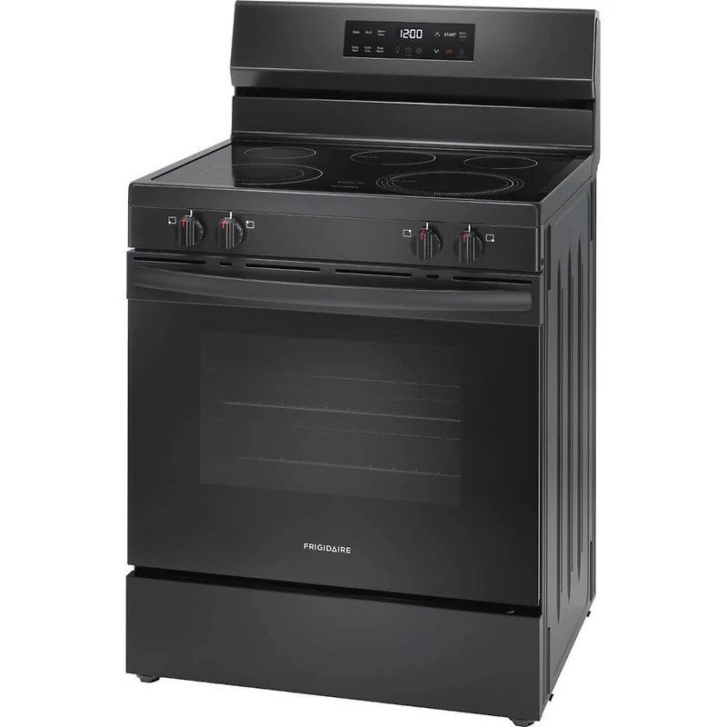 5.3 Cu. Ft. Black Freestanding Electric Range