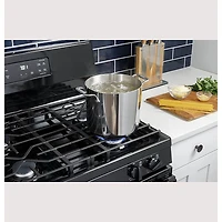 4.8 Cu. Ft. Stainless Steel Freestanding Gas Range
