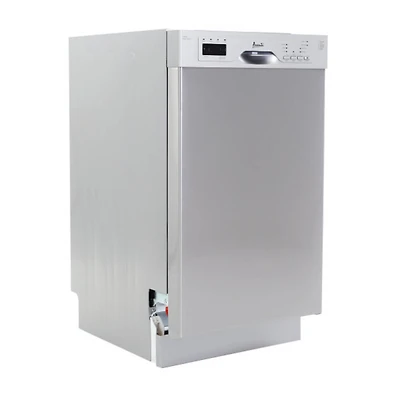 53 dBA Stainless Steel Compact Front Control Dishwasher